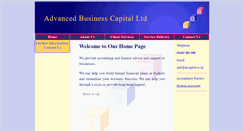 Desktop Screenshot of abcapital.co.uk